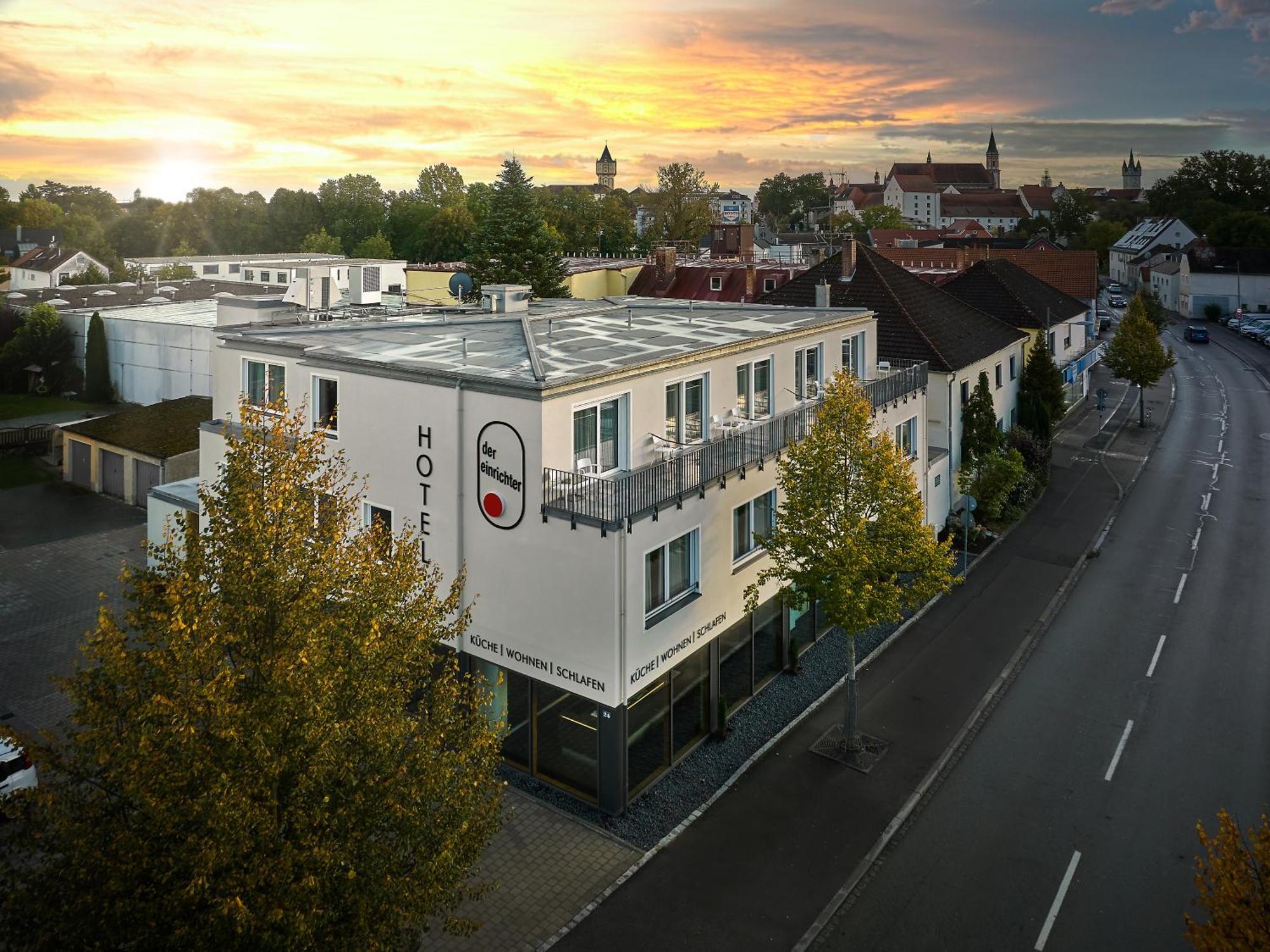 Hotel Der Einrichter Straubing Esterno foto